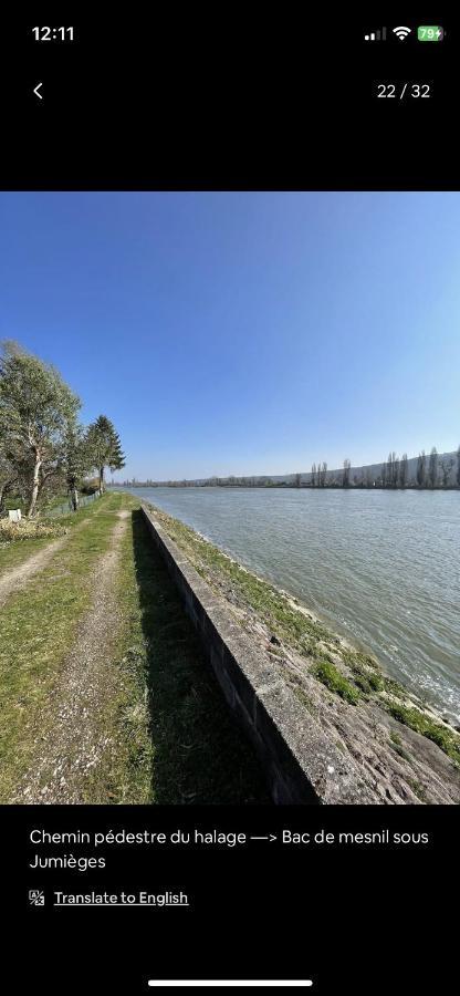 Petite Maison Chaleureuse Des Boucles De La Seine Le Mesnil-sous-Jumieges Exterior photo